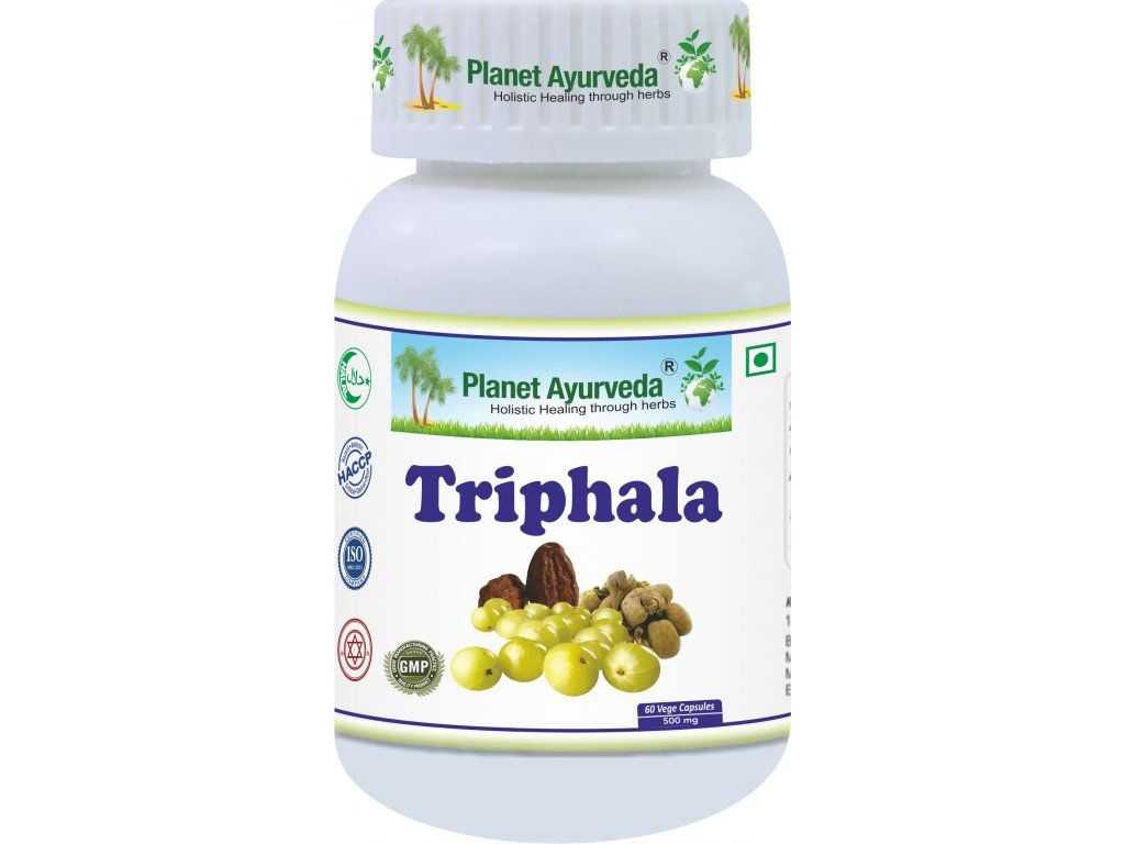 Triphala Organic – tradicionāla trīs augļu formula gremošanas līdzsvaram
