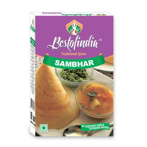 Garšvielu maisījums zupai Sambar Masala, 100 gr, Bestofindia ®