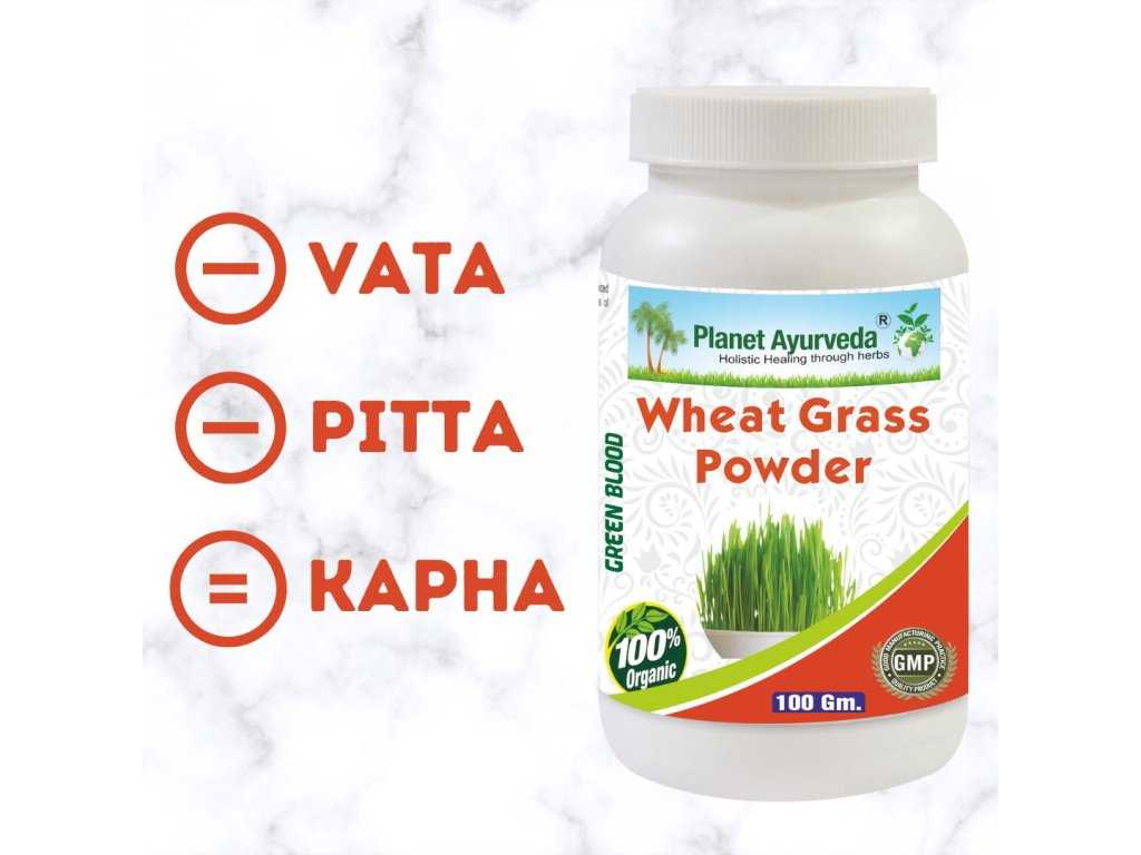 Wheat Grass Organic - kviešu asnu pulveris, imūnsistēmai, superfood - Image 2
