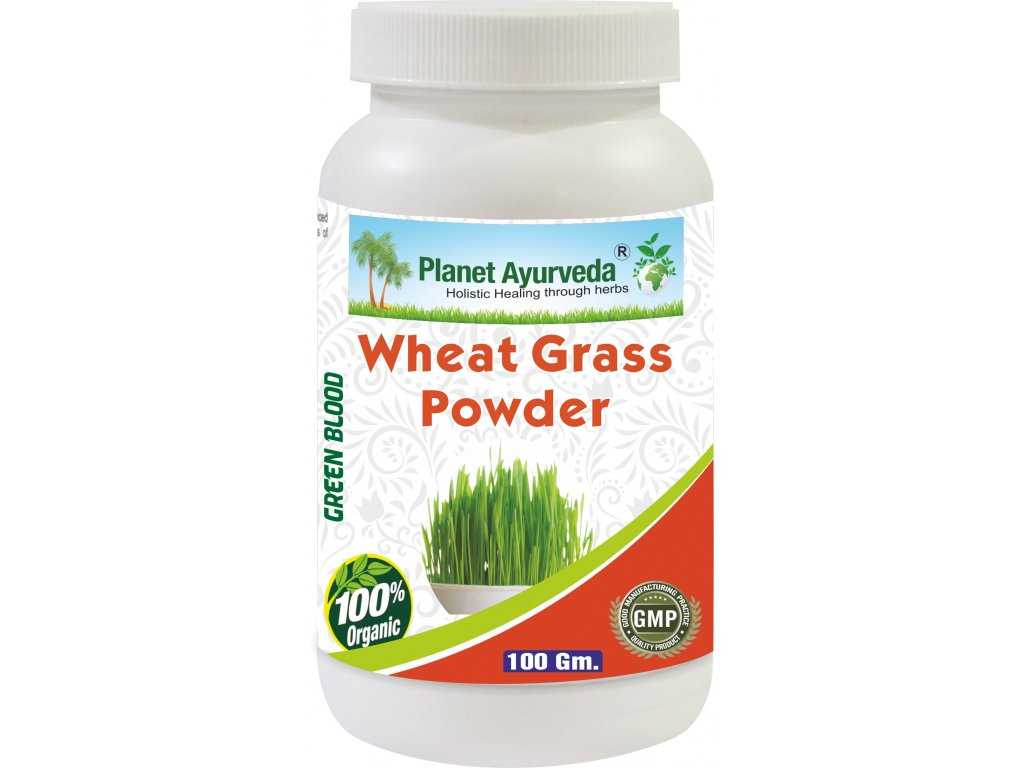 Wheat Grass Organic - kviešu asnu pulveris, imūnsistēmai, superfood
