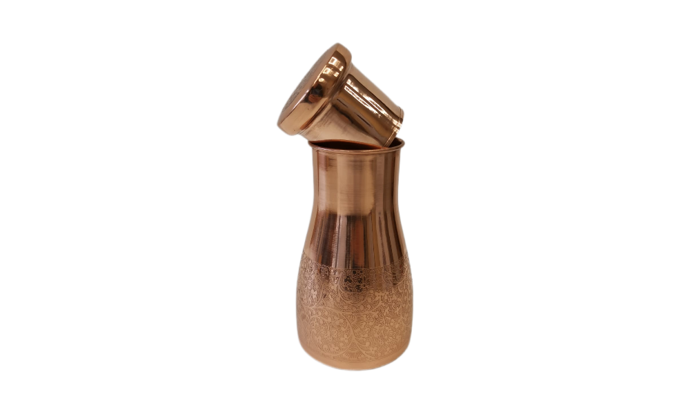Vara karafe ar vāku Engraved 1 litrs, CopperWare™ - Image 2