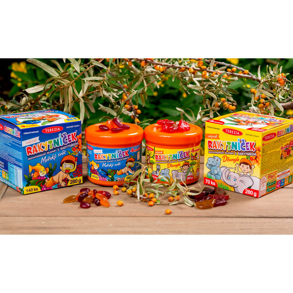KIDDY VIT® ar smiltsērkšķiem, džungļi, 70 gab. - Image 2