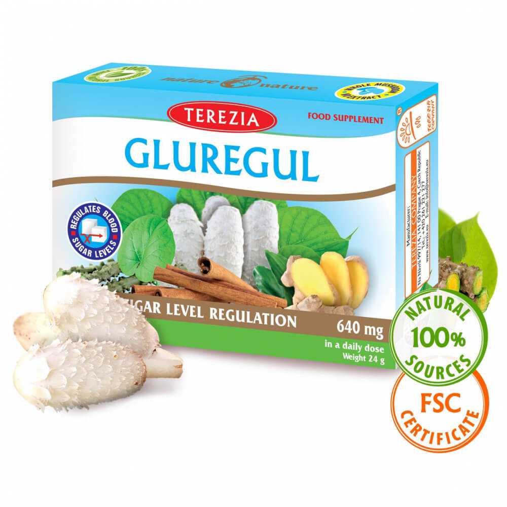 Gluregul, 60 Capsules, Terezia, 60 kaps.