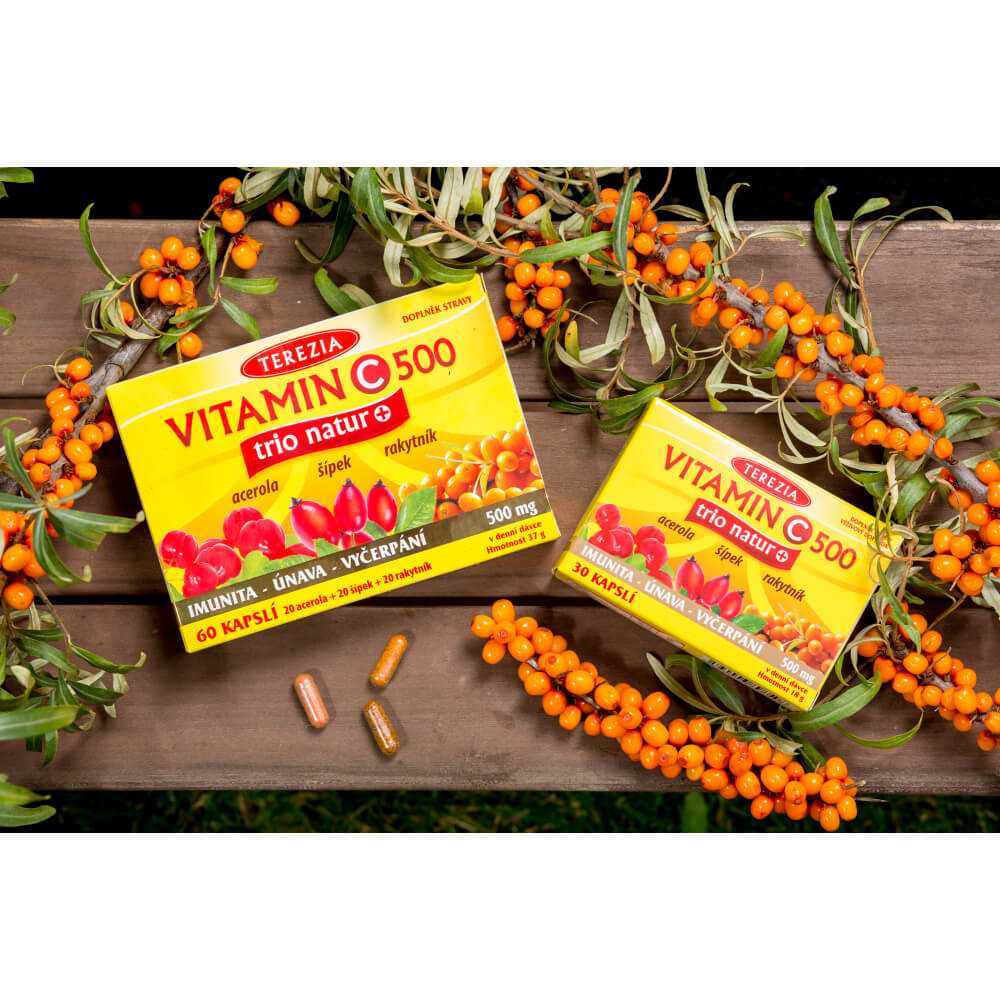 Vitamin C Trio Natur+, Terezia, 60 kaps. - Image 3