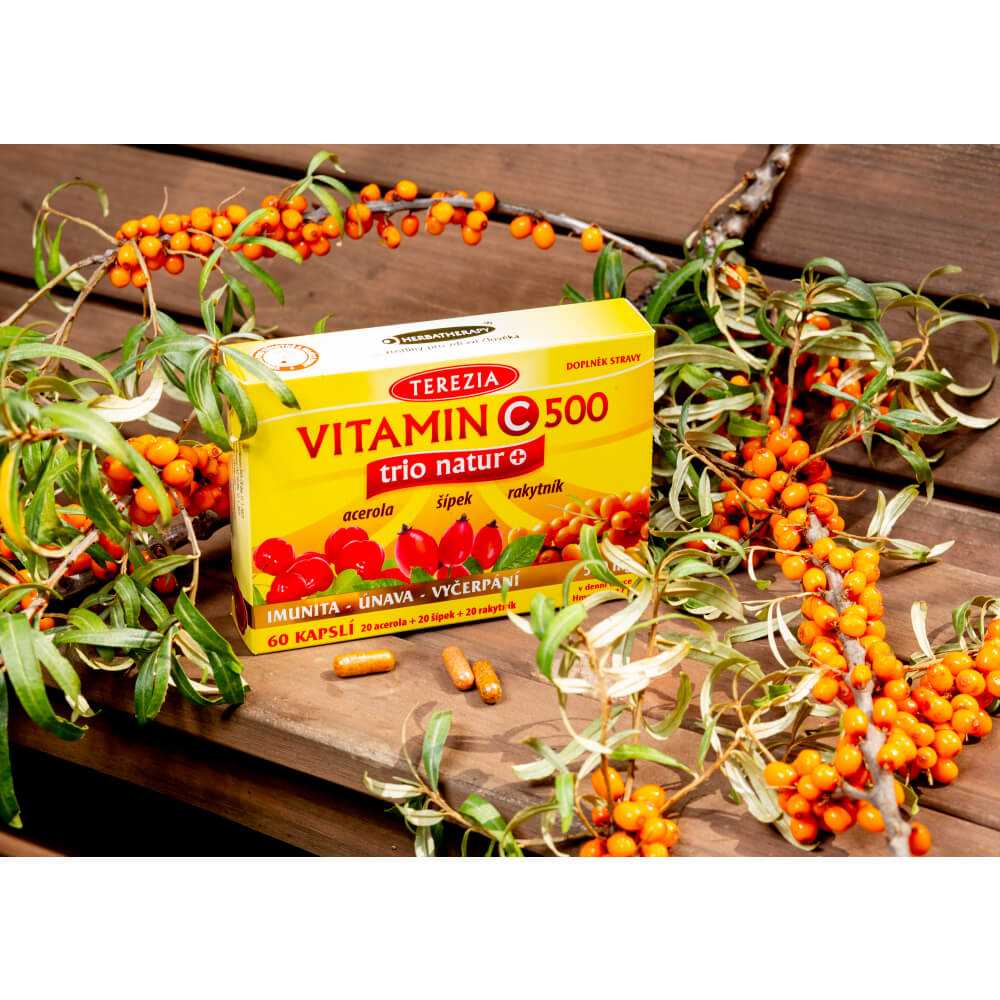 Vitamin C Trio Natur+, Terezia, 60 kaps. - Image 2