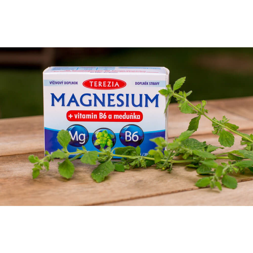 Magnesium + Vitamin B6 And Lemon Balm, Terezia, 30 kaps. - Pilt 2
