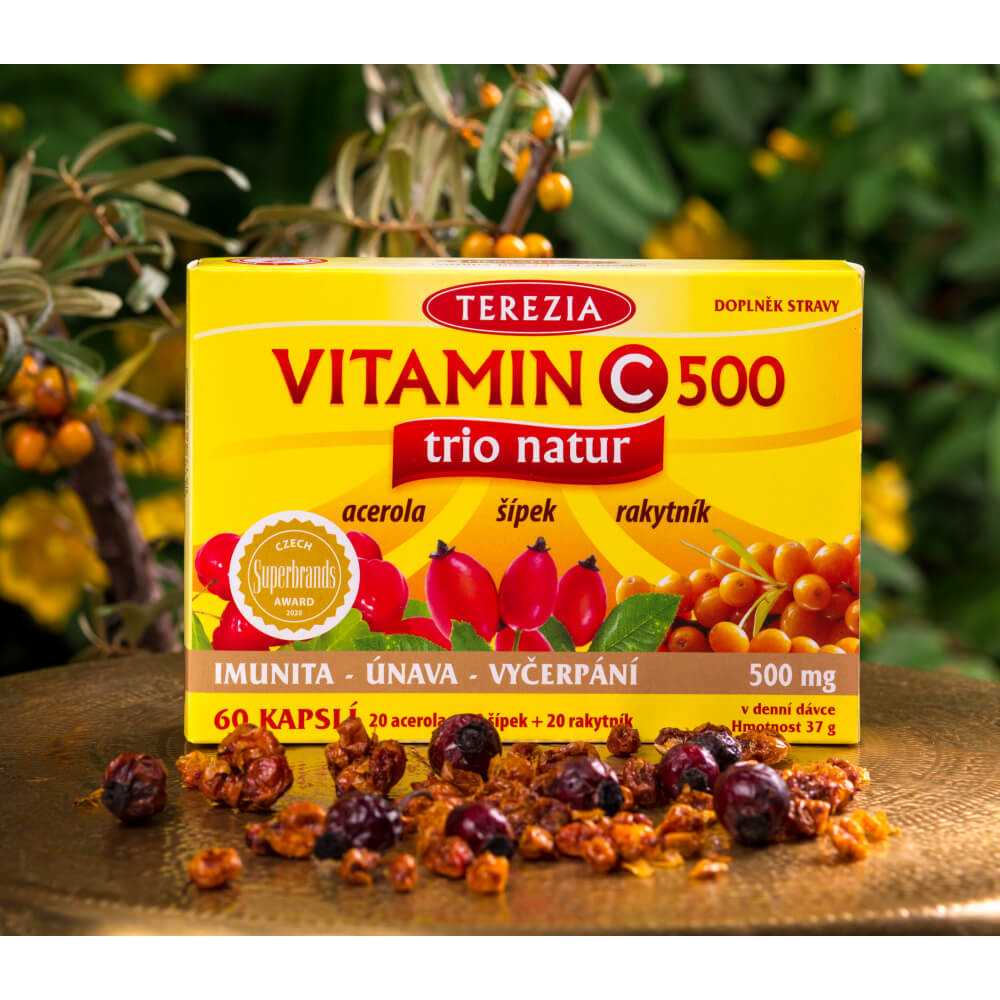 Vitamin C Trio Natur+, Terezia, 60 kaps. - Image 4