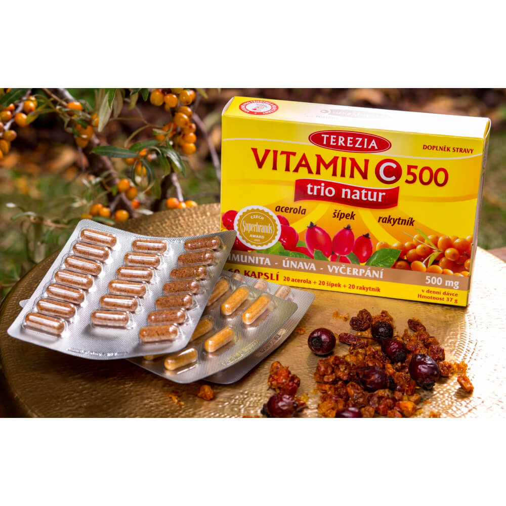 Vitamin C Trio Natur+, Terezia, 60 kaps. - Image 5