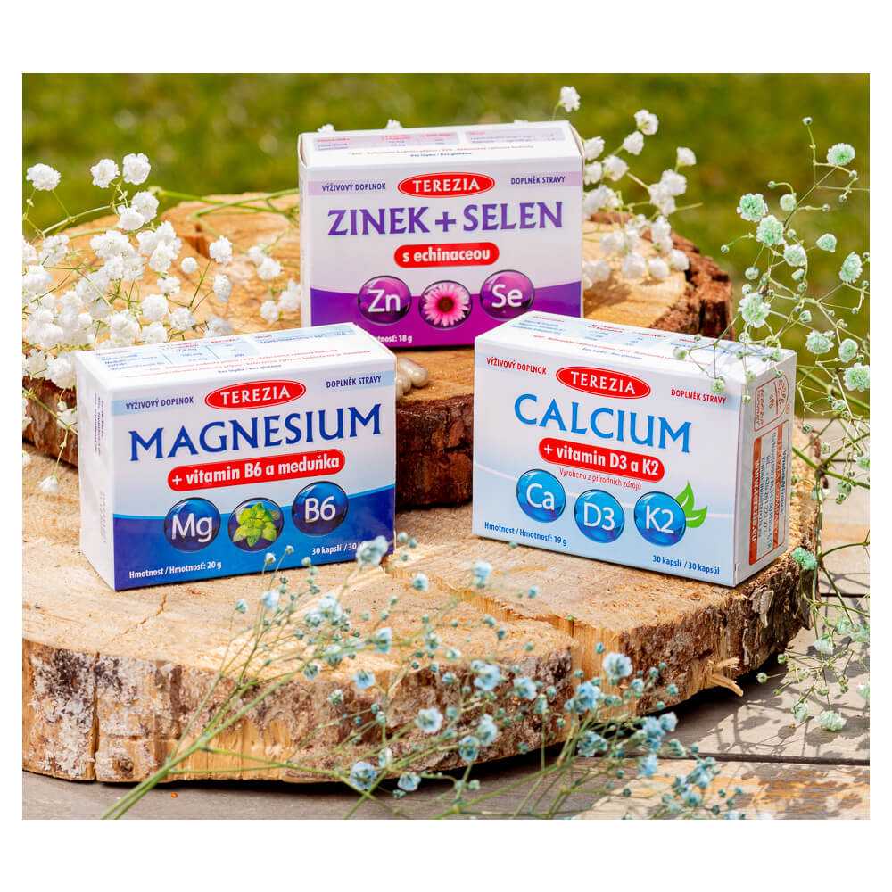 Zinc + Selenium With Echinacea, Terezia, 30 капсул — изображение 4