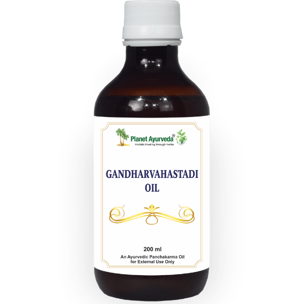 Gandharvahastadi Oil - sciatica, IBS, constipation, 200 ml